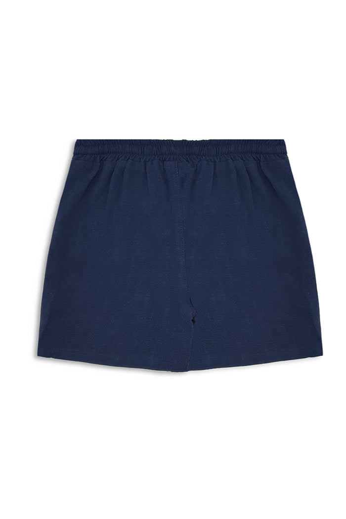 Linen Short - Navy