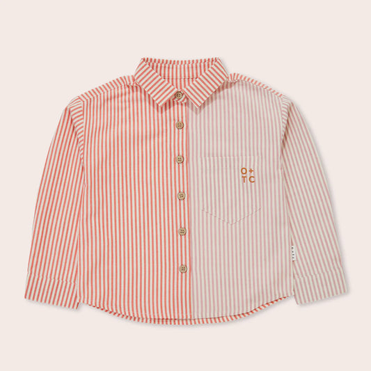 Hoya Stripe Button Down Long Sleeve Shirt