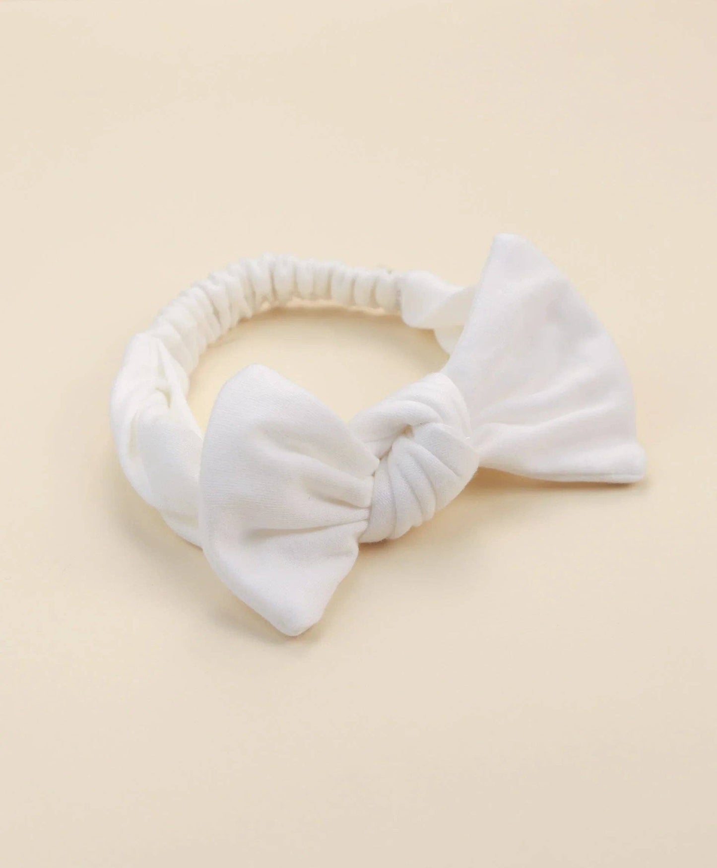 Organic Cotton Headband - White