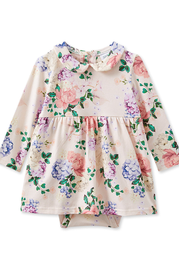 Hydrangea Zip Frill Romper