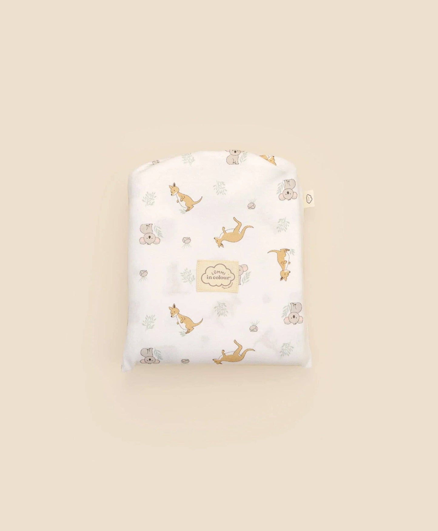 Bamboo Baby Swaddle Wrap - Kangaroo & Koala