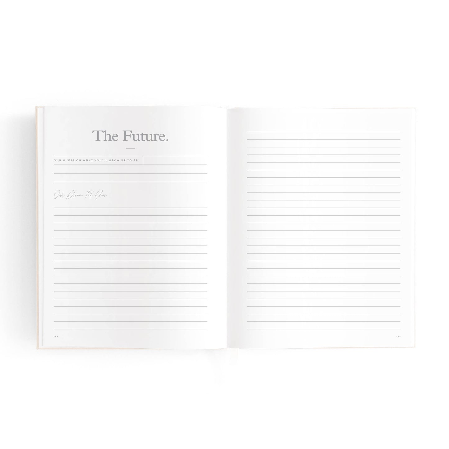 Mini Baby Book - Oatmeal