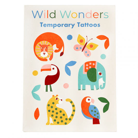 Wild Wonders Temporary Tattoos