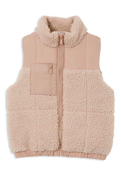 Two Tone Puffer Vest