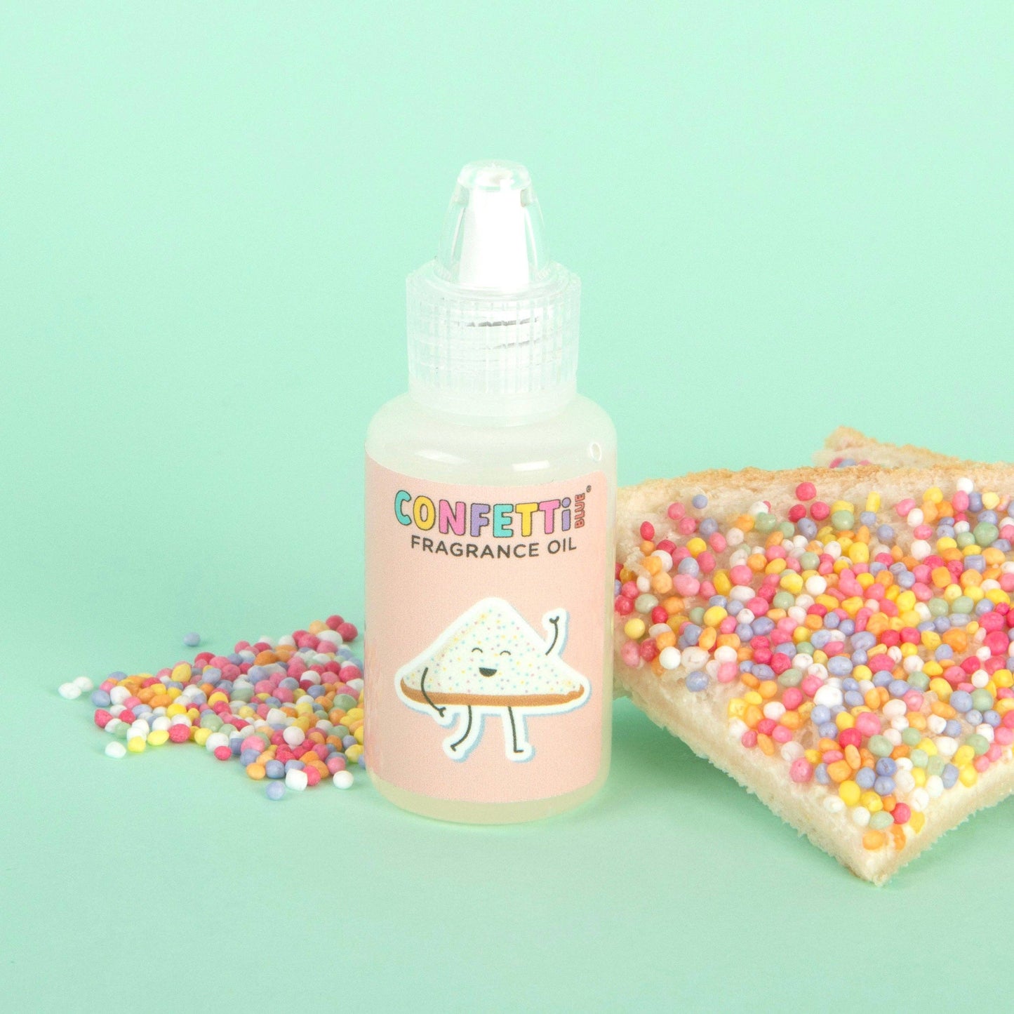 Fairy Bread Fragrance Oil and Perfume Bottle