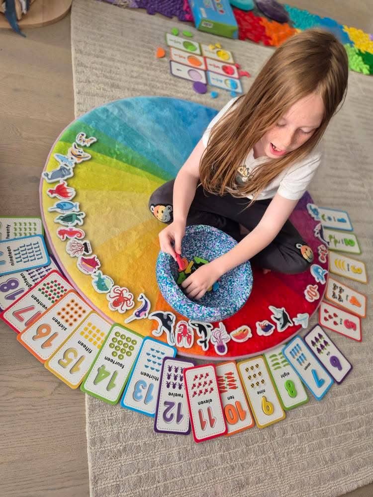 Flashcards and 123 Magnetic Numbers