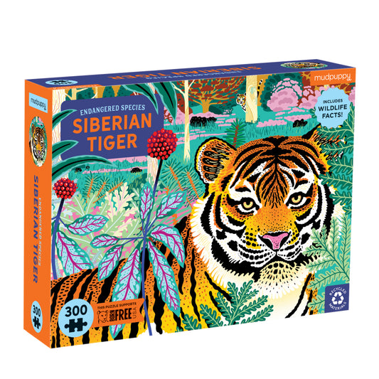 Mudpuppy 300 Pc Puzzle – Siberian Tiger