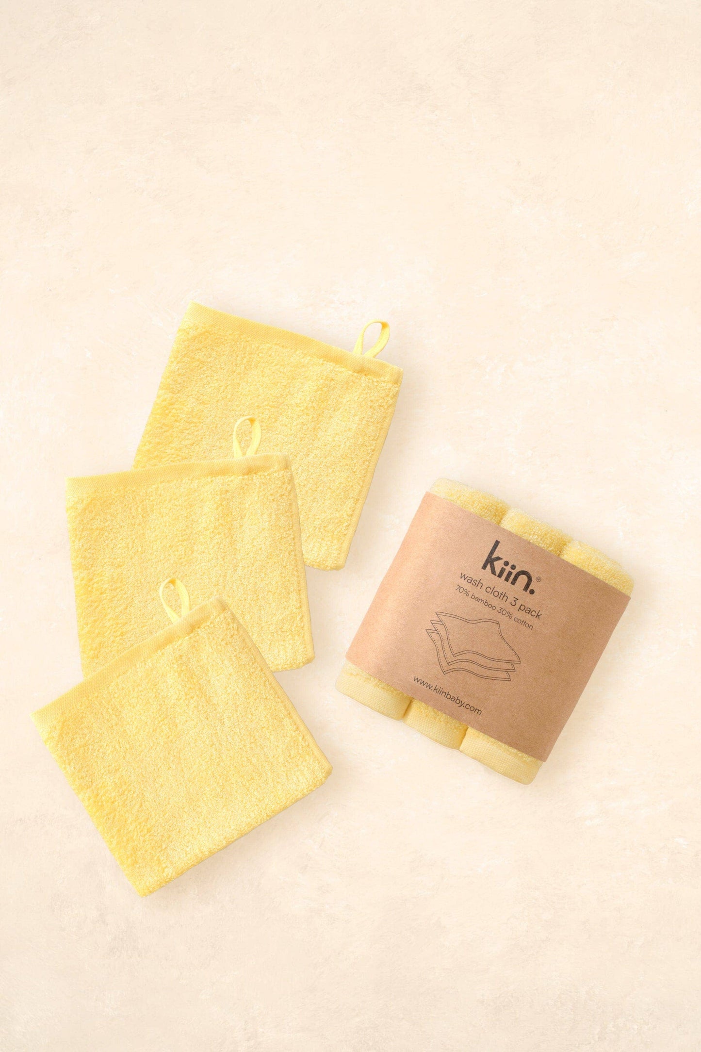 Wash Cloths 3 Pack - Assorted