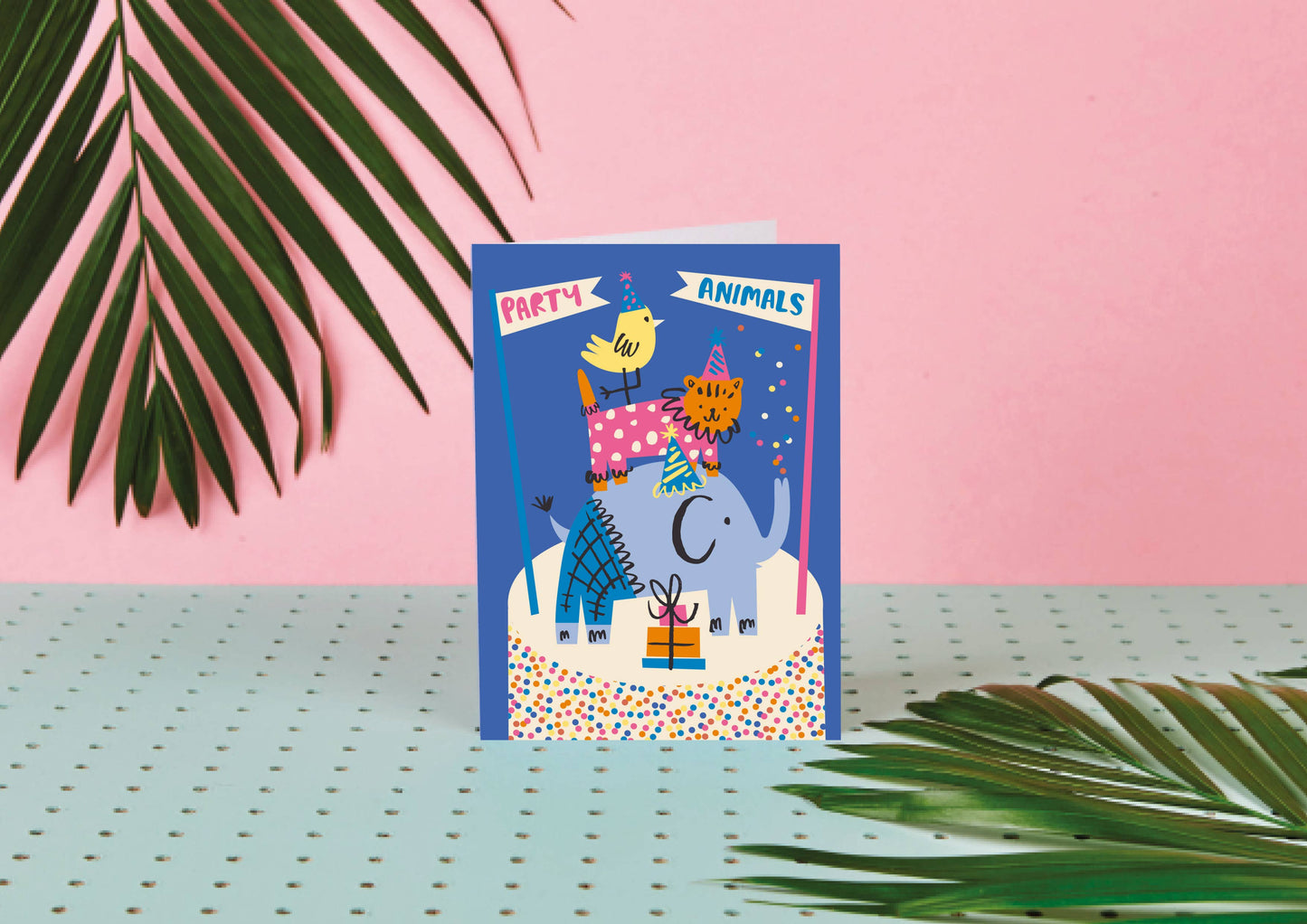 Party Animals - Cute Kids Birthday Card