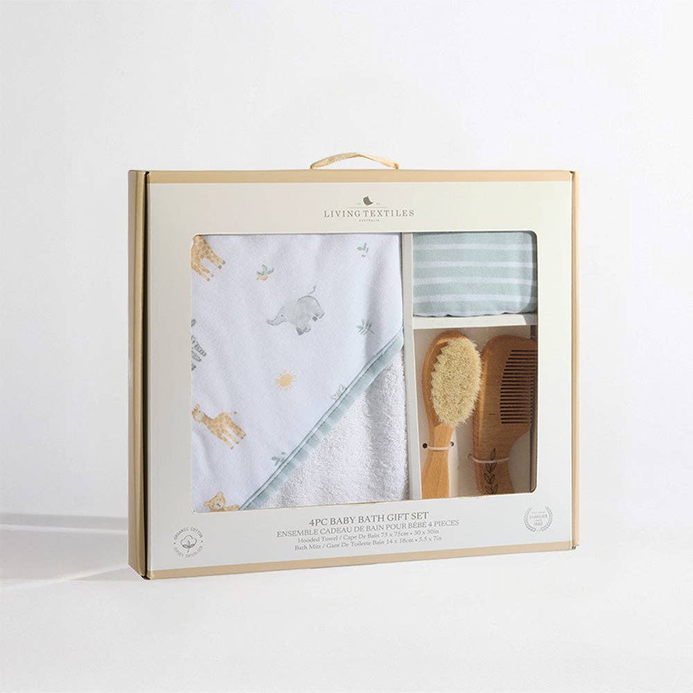 4pc Baby Bath Gift Set - Roam & Roar