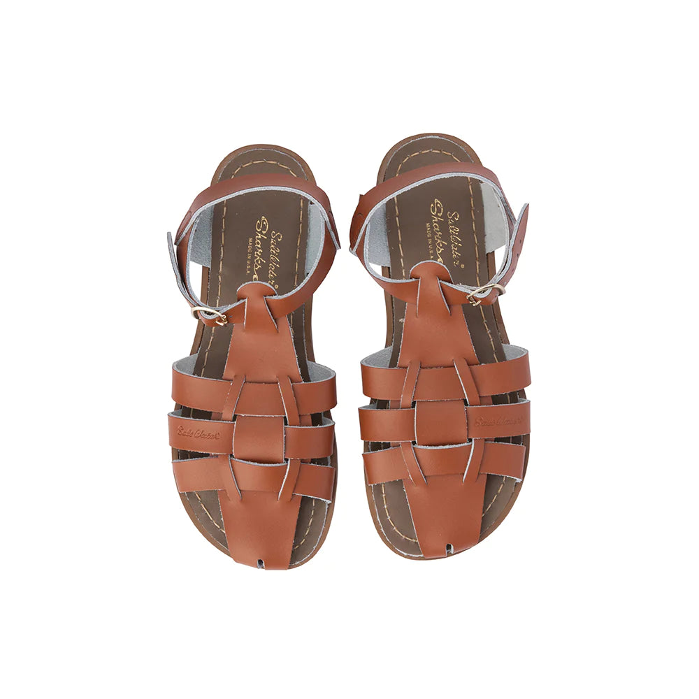 Ladies Shark Tan Sandal