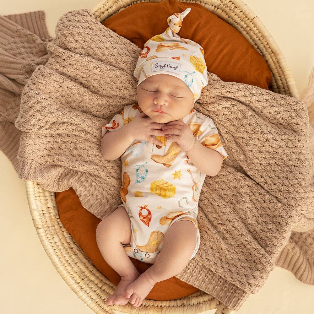 Cowboys Short Sleeve Organic Bodysuit