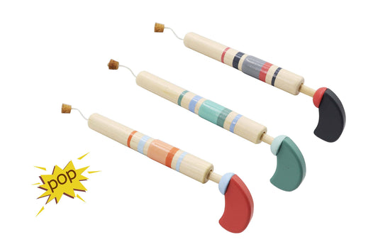 Wooden Pop Gun - Assorted