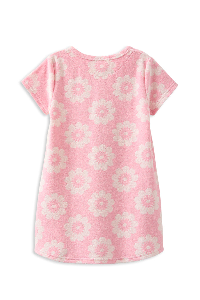 Floral Terry Towelling Dress