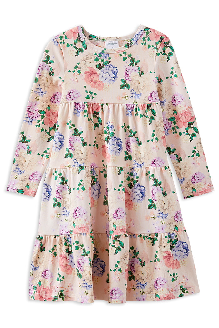 Hydrangea Tiered Dress