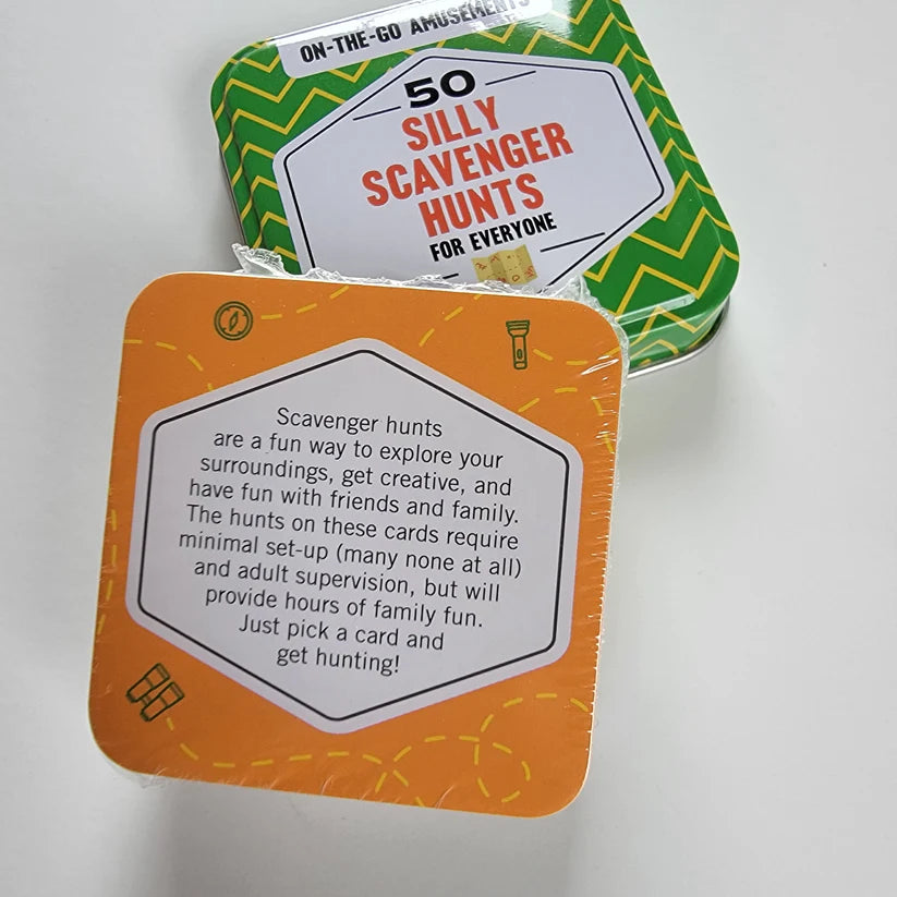 On-the-Go Amusements: 50 Silly Scavenger Hunts for Everyone