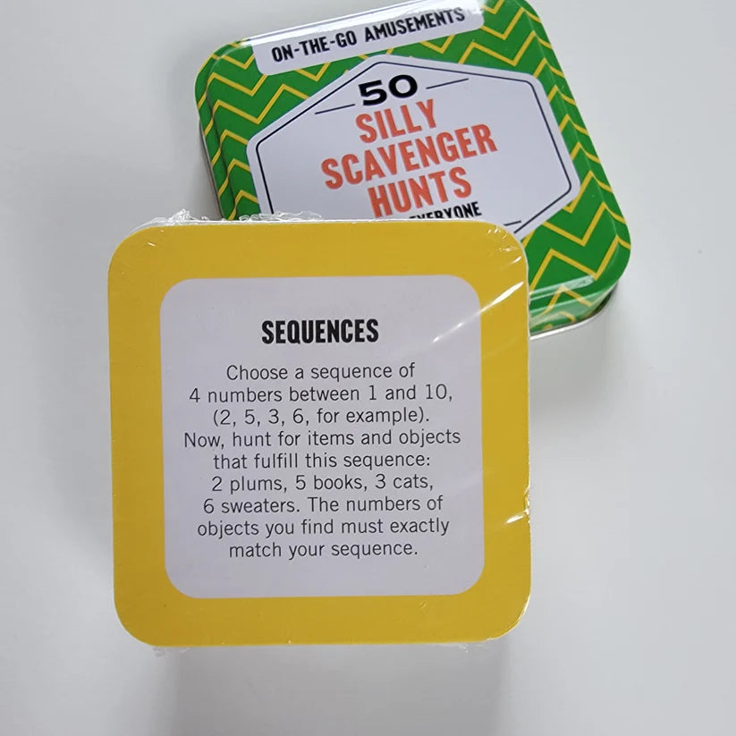 On-the-Go Amusements: 50 Silly Scavenger Hunts for Everyone