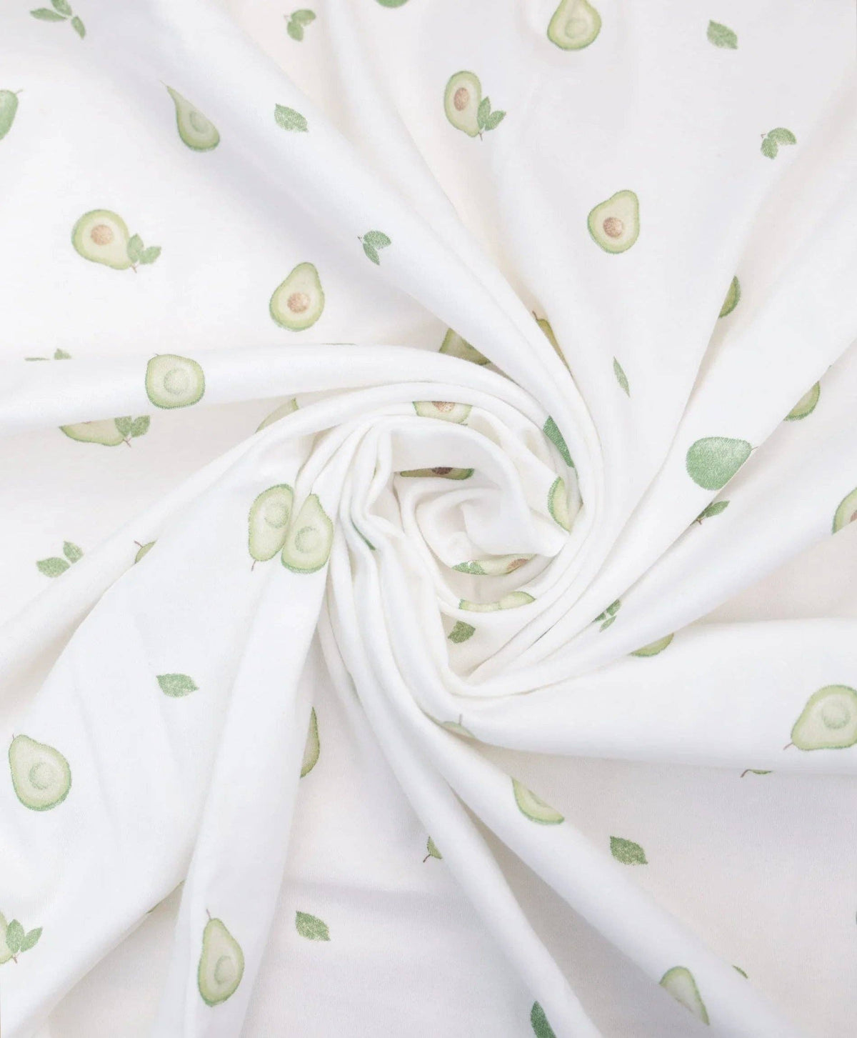 Organic Cotton Baby Swaddle Wrap - Avocados