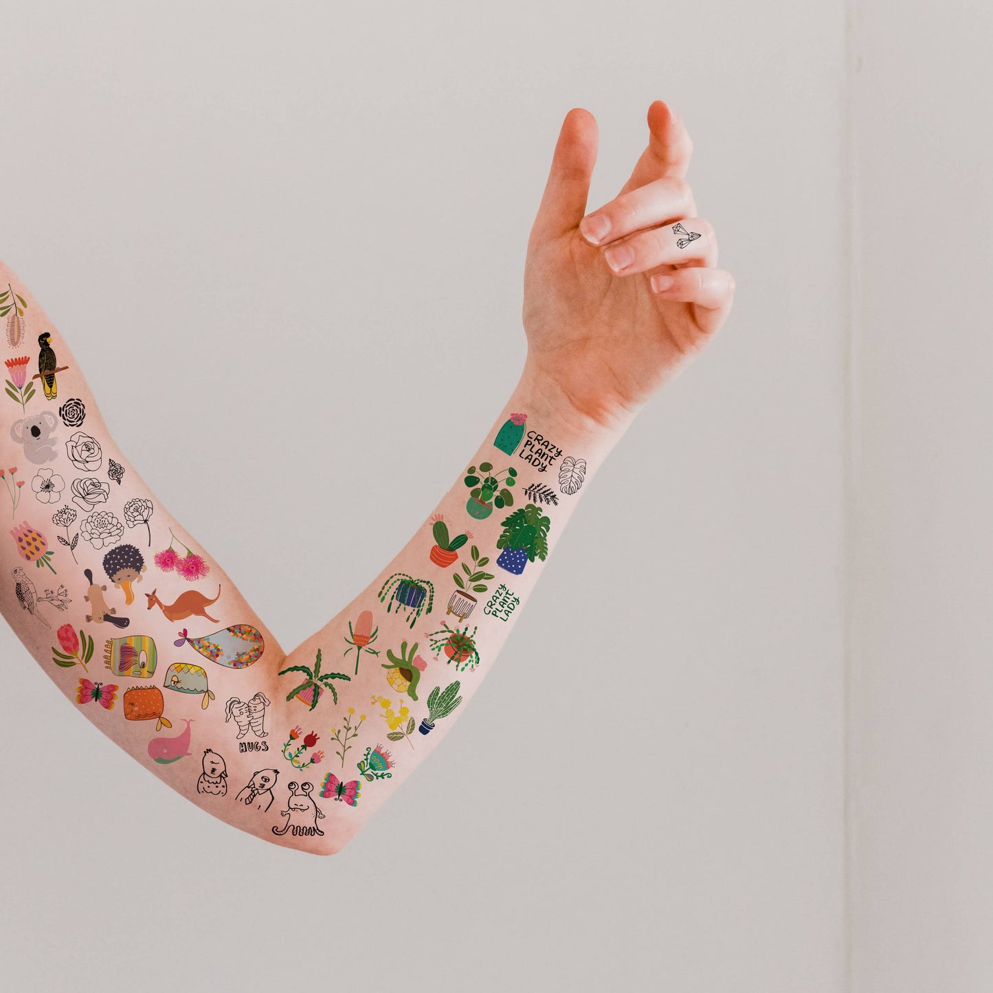 Roller Skates Temporary Tattoos
