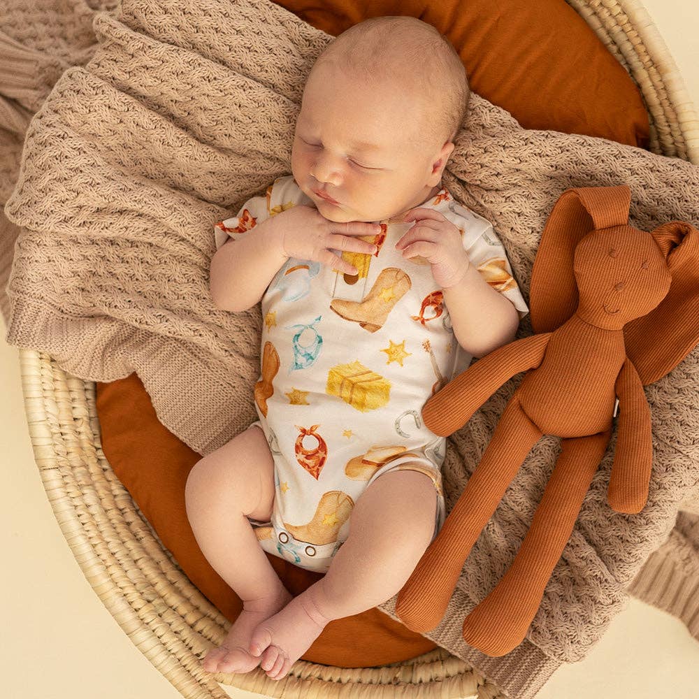 Cowboys Short Sleeve Organic Bodysuit