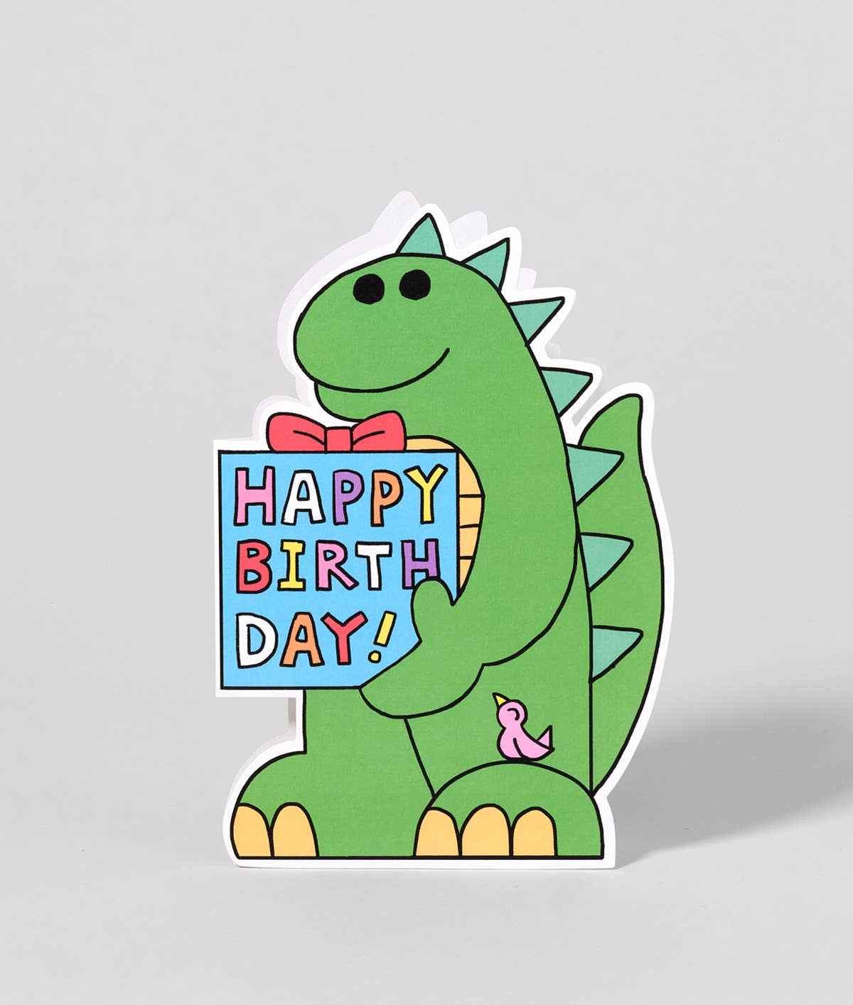 Happy Birthday Monster Shaped Card