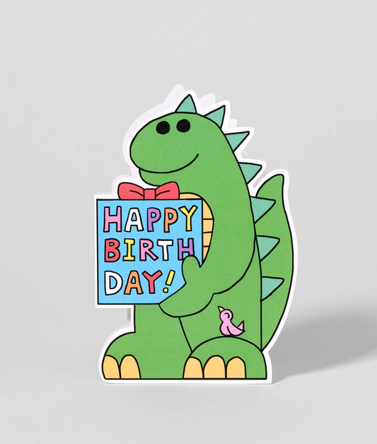 Happy Birthday Monster Shaped Card