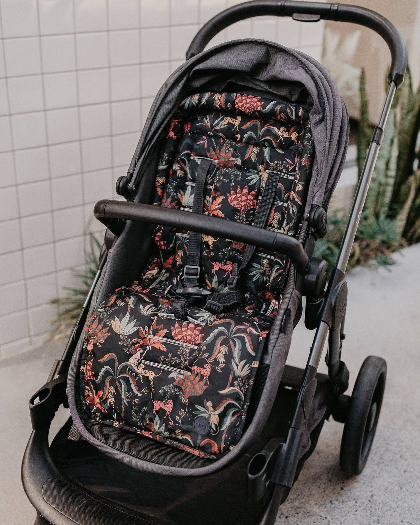 Reversible Pram Liner - Jungle