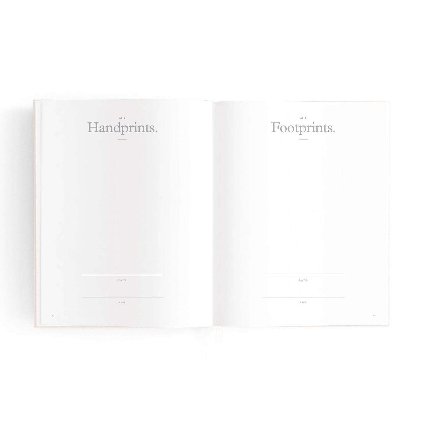 Mini Baby Book - Oatmeal