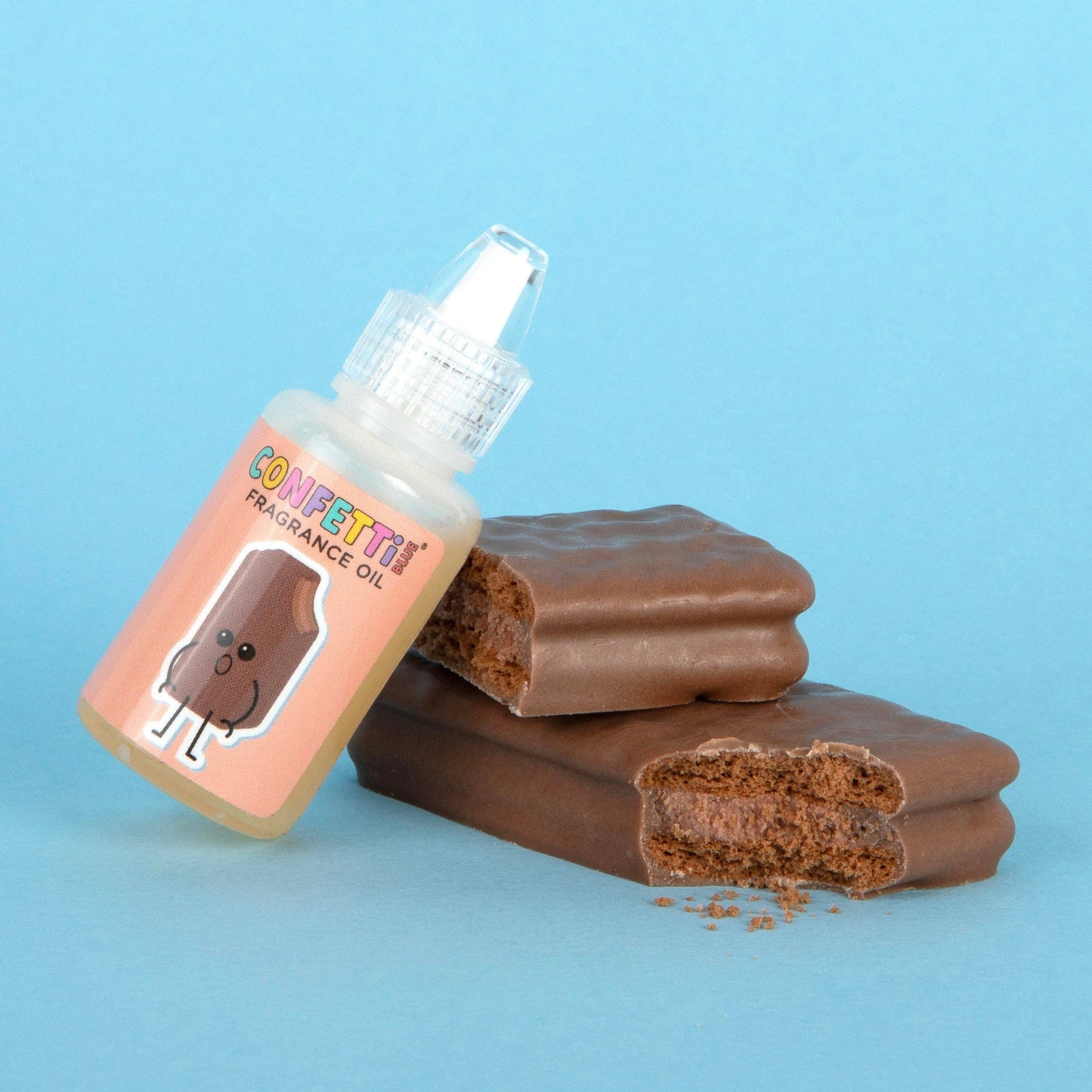 Chocolate Biscuit Fragrance Oil and Perfume Bottle