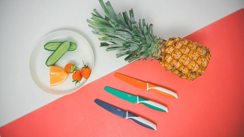KiddiKutter Child Safe Knife - Orange