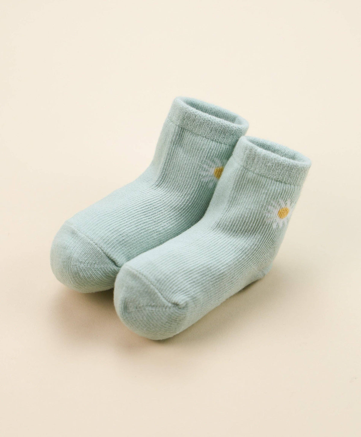Organic Cotton Baby Socks - Daisies