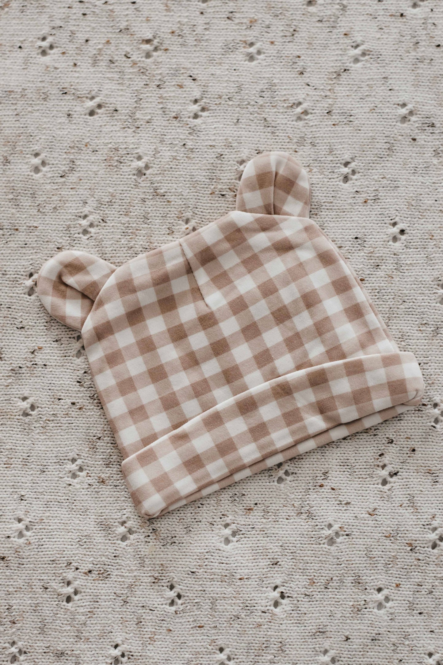 Baby Beanie - Gingham