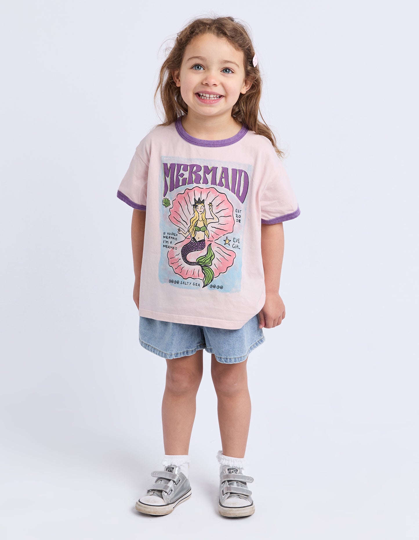 Mermaid Ringer Tee