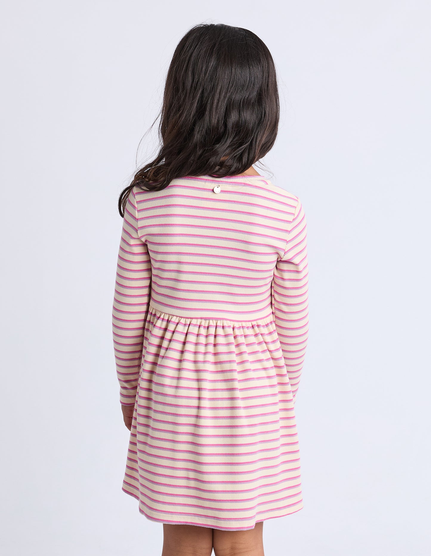 Maya Rib Dress - Oat