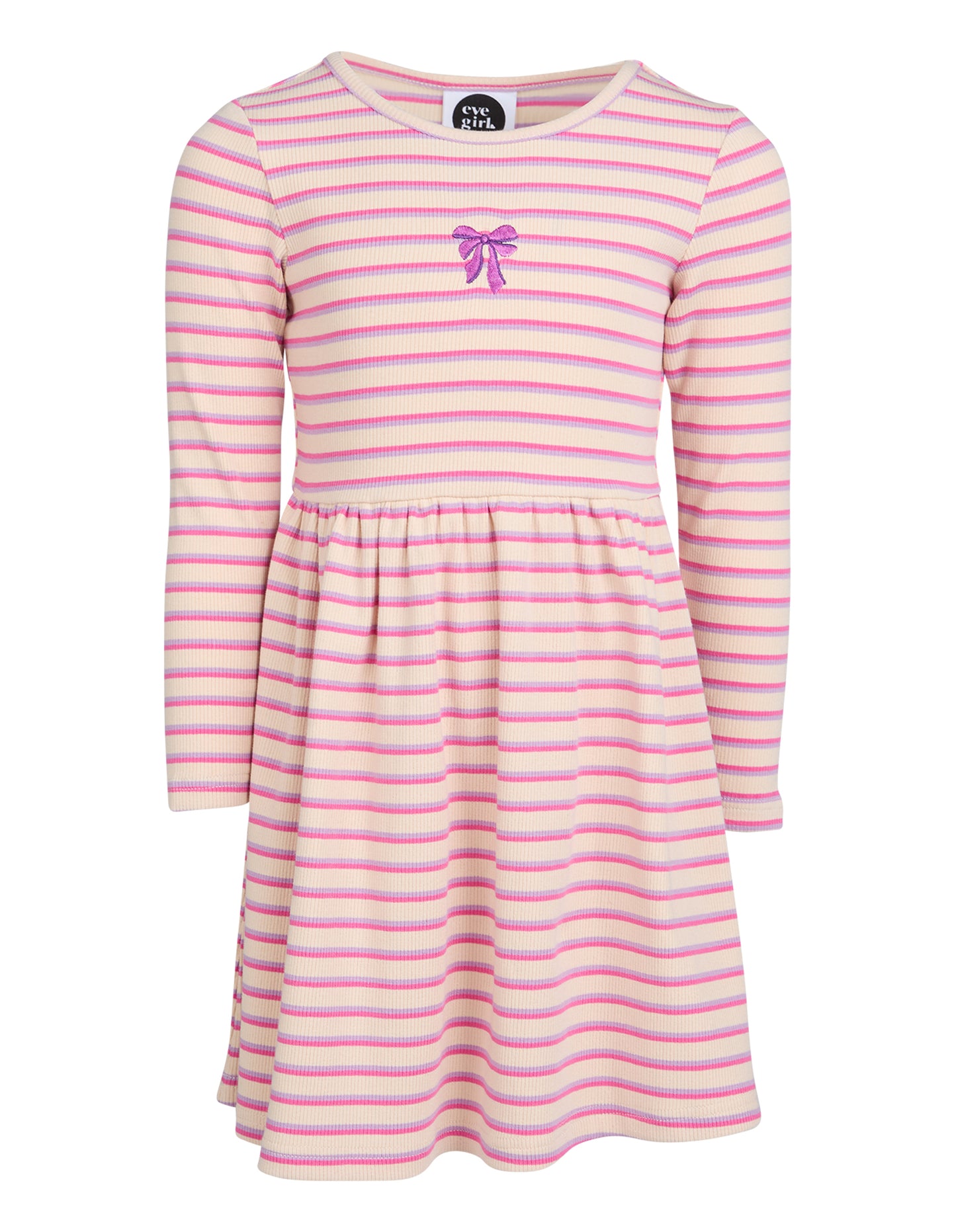 Maya Rib Dress - Oat