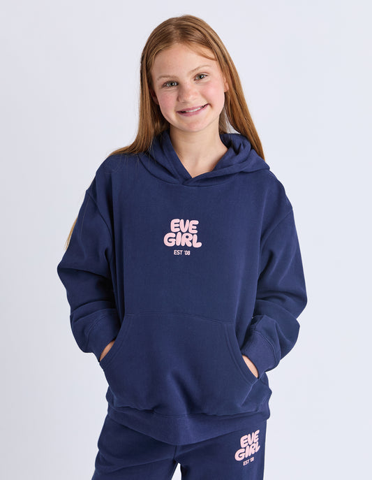Navy Sports Club Hoodie 8-14