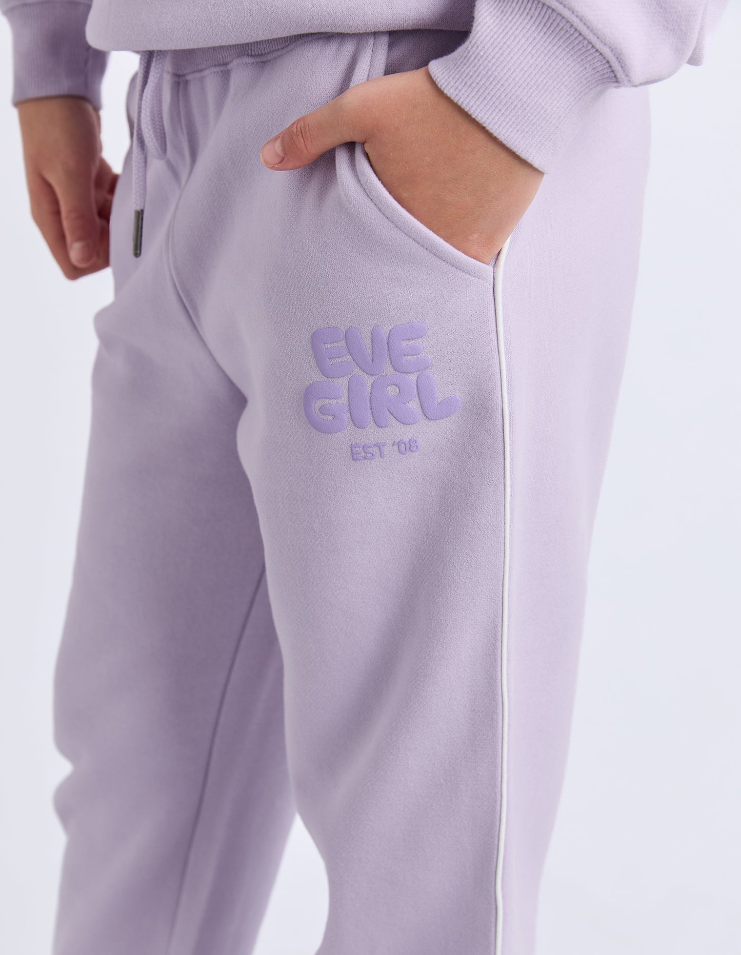 Lavender Sports Club Flare Track Pant 8-15