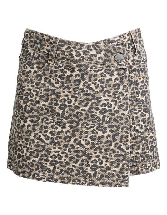 Holly Leopard Skort