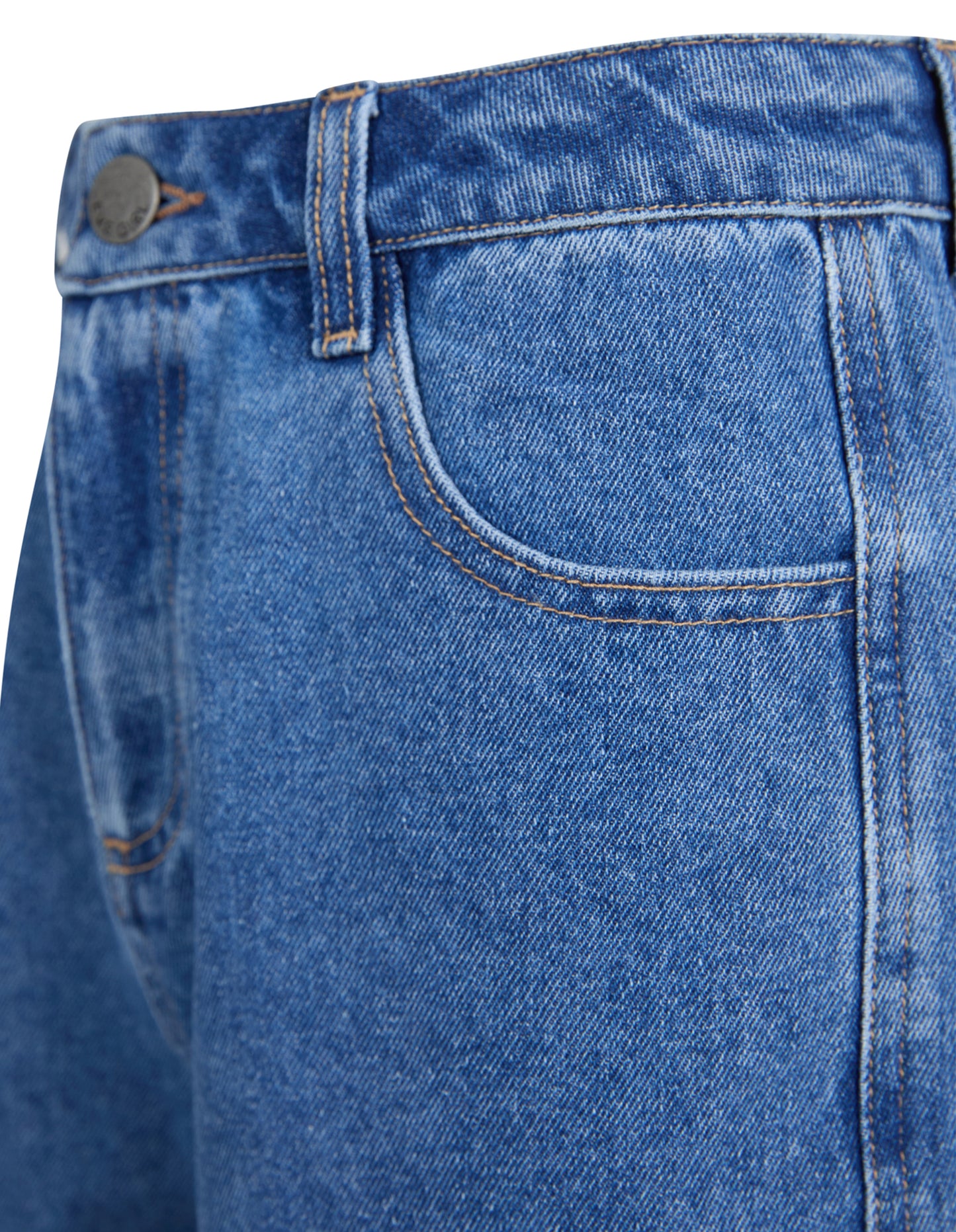 Maeve Relaxed Denim Shorts