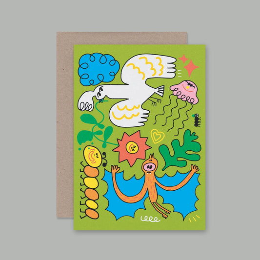 Flappin' Happy Card