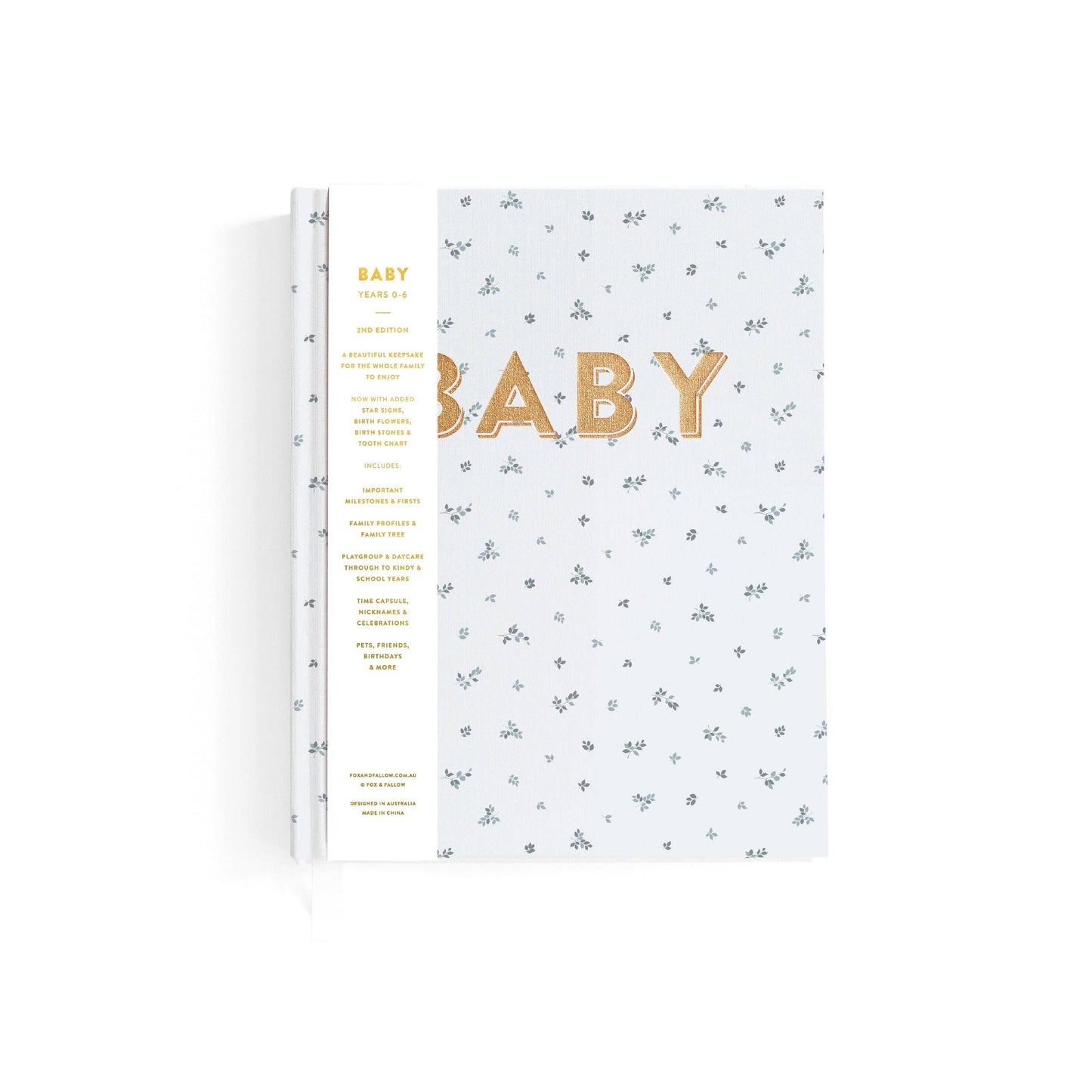 Mini Baby Book - Bluebell