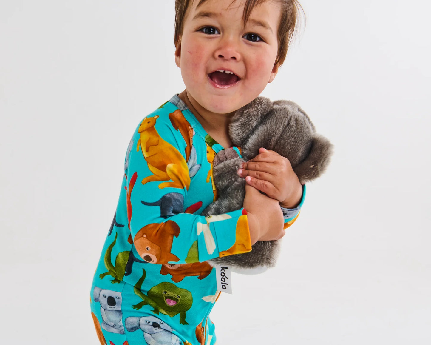 Home Among The Gum Trees Long Sleeve Zip Romper