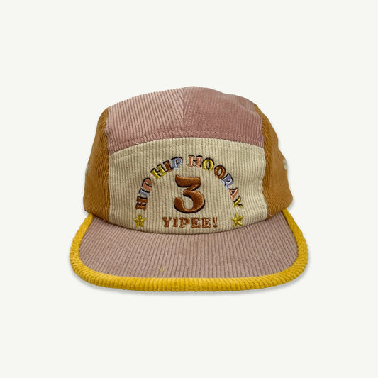 3rd Birthday Cord Cap in Musk Splice