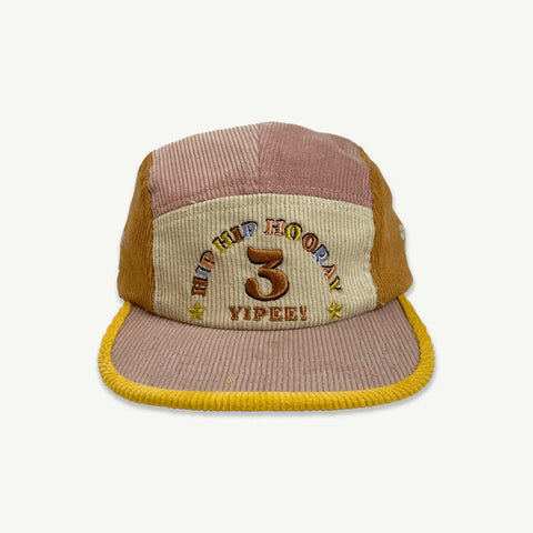 3rd Birthday Cord Cap in Musk Splice