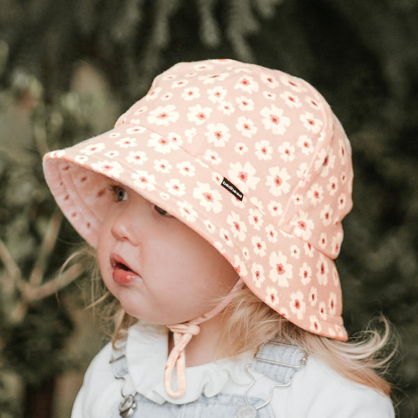 Evie Toddler Bucket Sun Hat - Size 1-2y