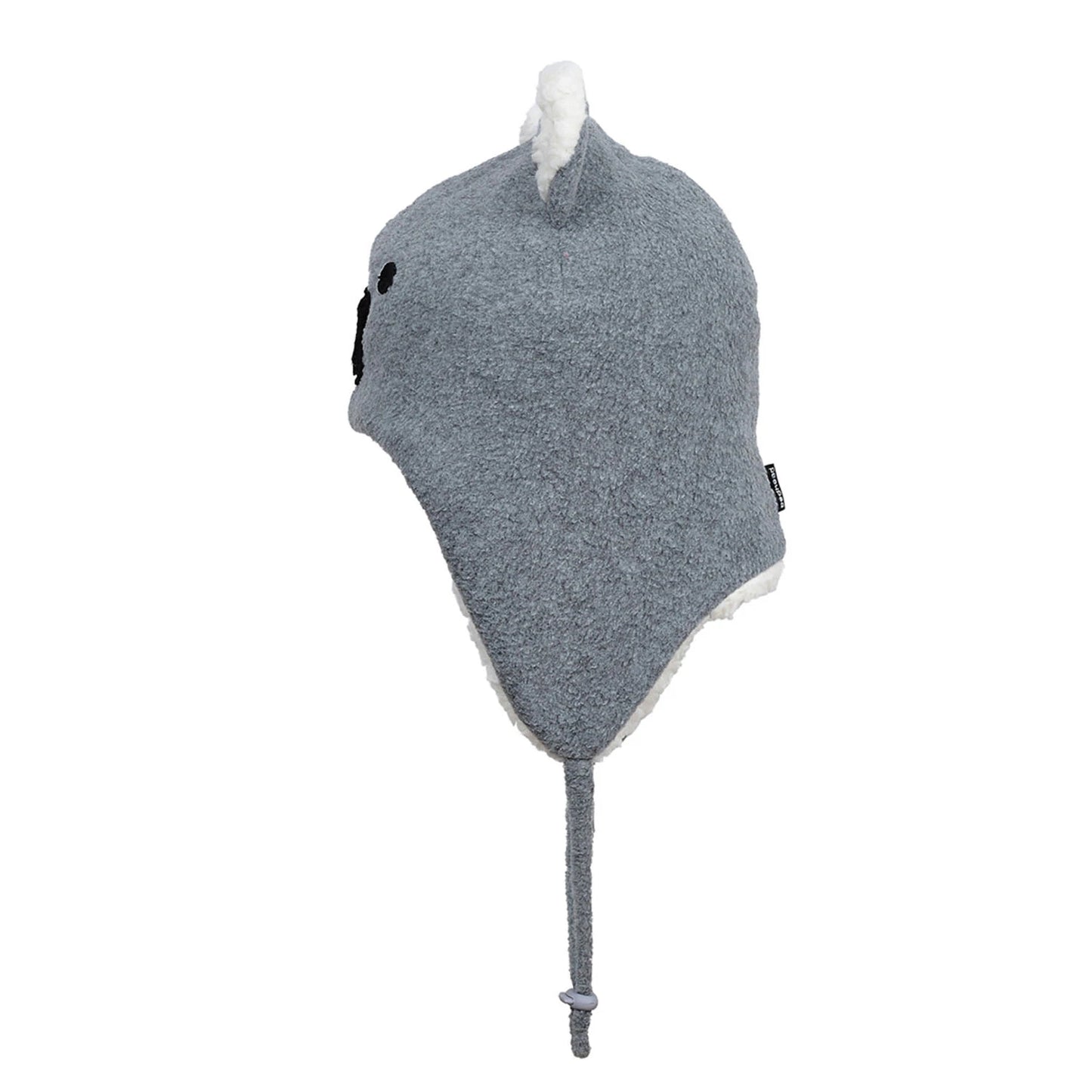 Koala Fleecy Winter Beanie - Grey Marle