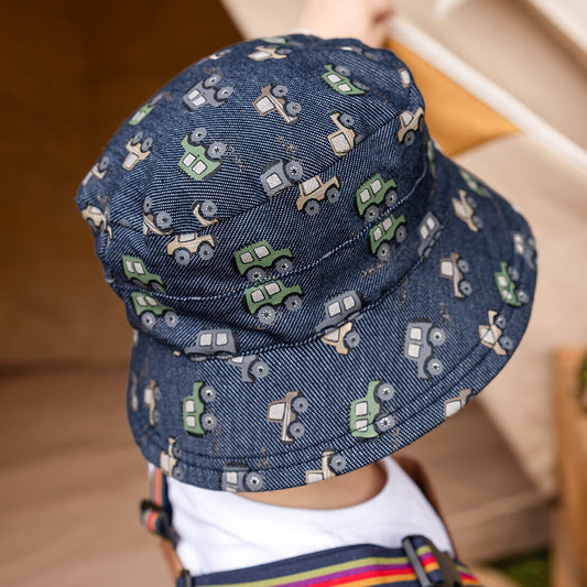 Kids Classic Bucket Sun Hat - Fourbie