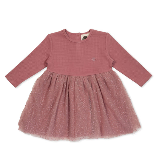 Berry Waffle Tutu Dress - Sugar & Spice - The Baby Shop