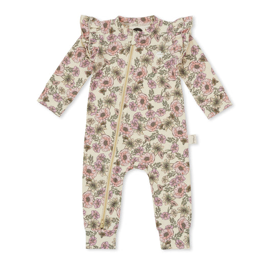 Buttercup Zip-All-In-One Romper