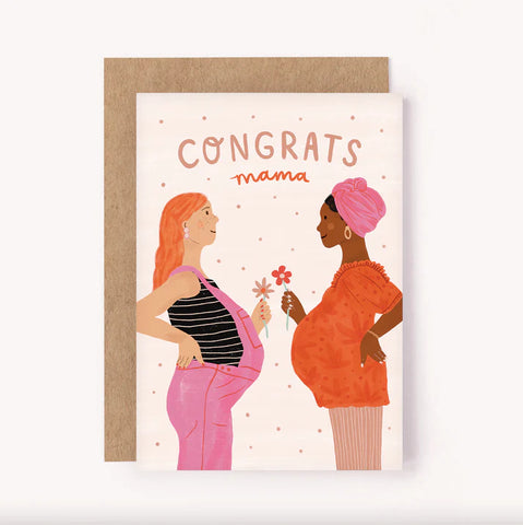 Congrats Mama Card